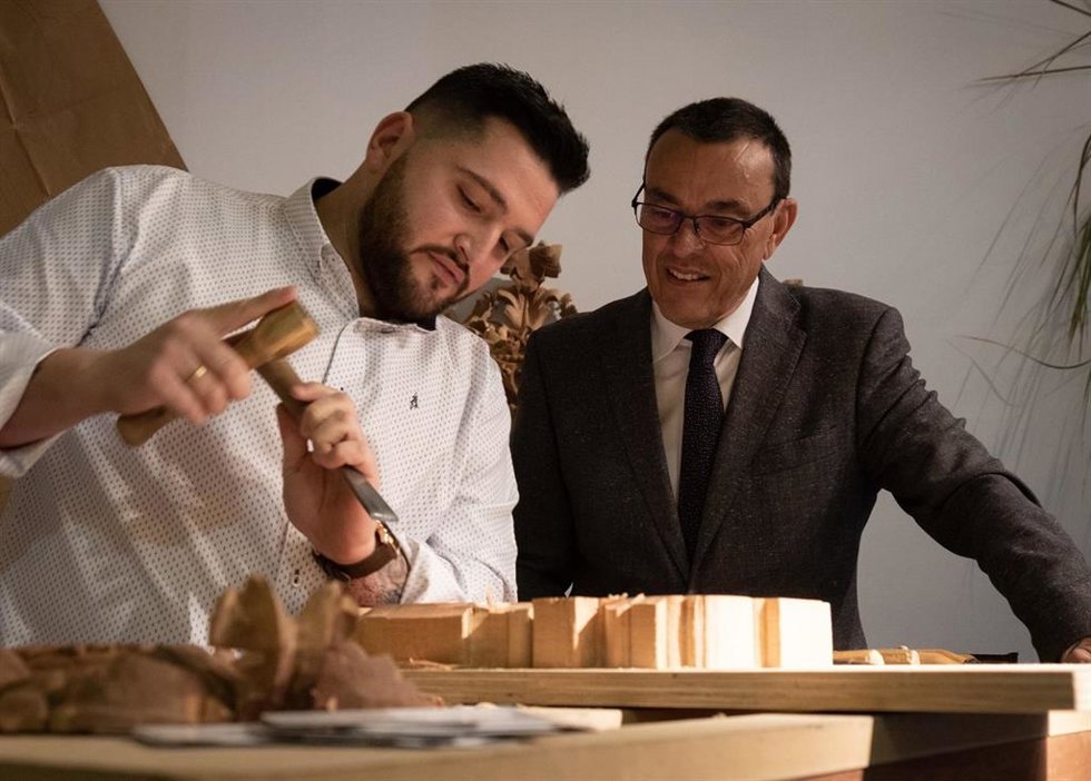 Huelva.- Caraballo subraya "la calidad y el talento" de la industria del mueble