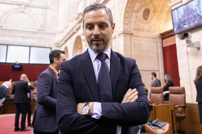 Primera sesión del Pleno del Parlamento andaluz
