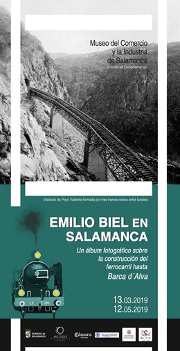 Salamanca acoge una exposición sobre Biel y la construcción del ferrocarril hast