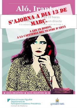 El Consell de Mallorca presenta aquest dimecres el consultori feminista 'Aló Ira
