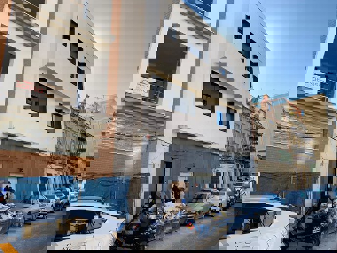 Lugar del accidente laboral mortal en el barrio sevillano de Triana