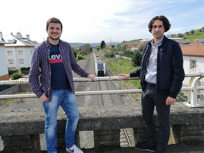 Cs pide a Fomento barreras acústicas en las vías del tren en Guarnizo