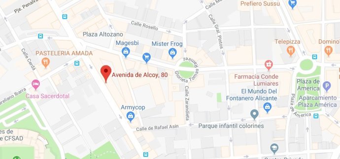 Alicante.- Sucesos.- Un niño de dos años se precipita desde un cuarto piso en Al