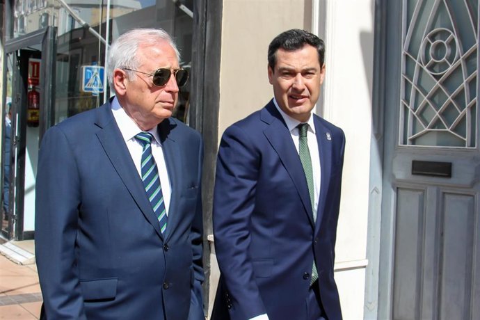  Juanma Moreno, inicia una visita institucional a la ciudad autónoma de Melilla