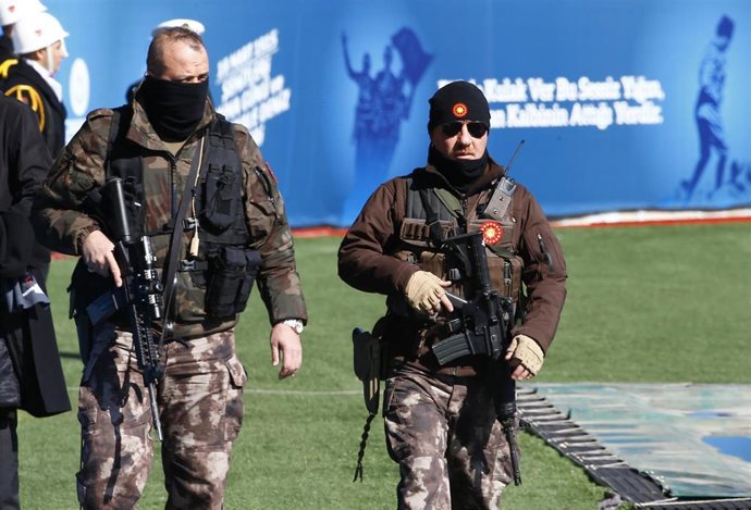 Foto de archivo de las fuerzas especiales de la Policía turca.