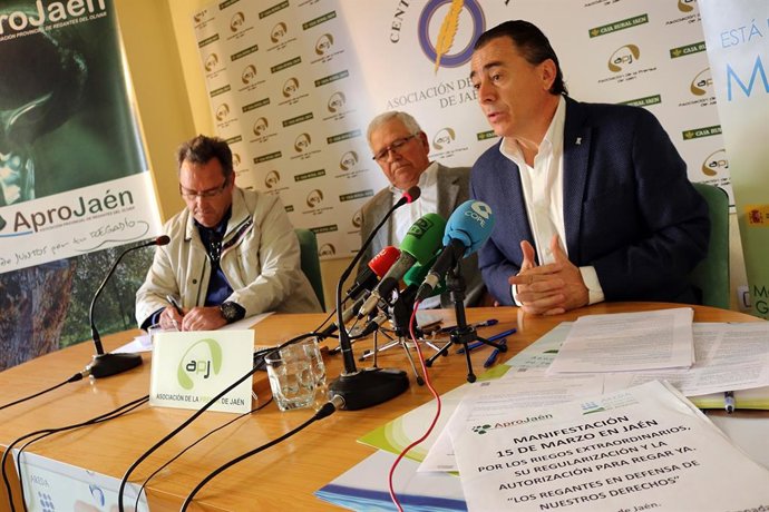 Jaén.-  AproJaén y Areda convocan una manifestación para pedir que se pueda rega