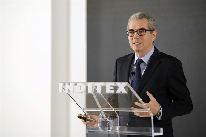 Comparecencia en A Coruña del presidente de Inditex, Pablo Isla, sobre los resul