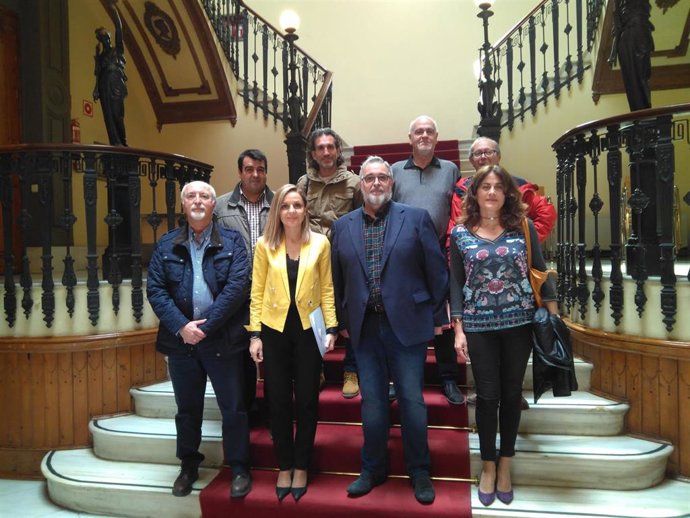 Almería.-La delegada de la Junta viajará con la Mesa del Tren a Sevilla para rec