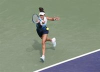 Muguruza, desdibujada por Andreescu y eliminada en los cuartos de Indian Wells