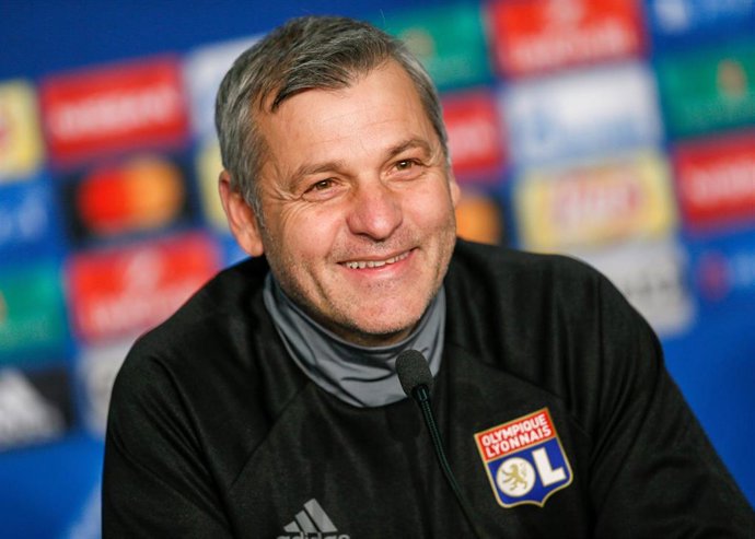Bruno Genesio, entrenador del Olympique de Lyon
