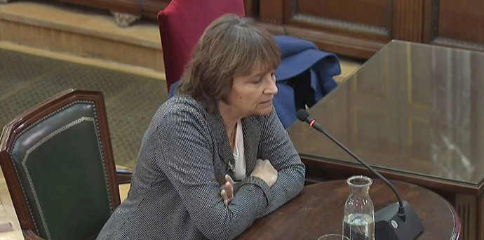 Decimoséptima jornada del juicio del procés en el Tribunal Supremo