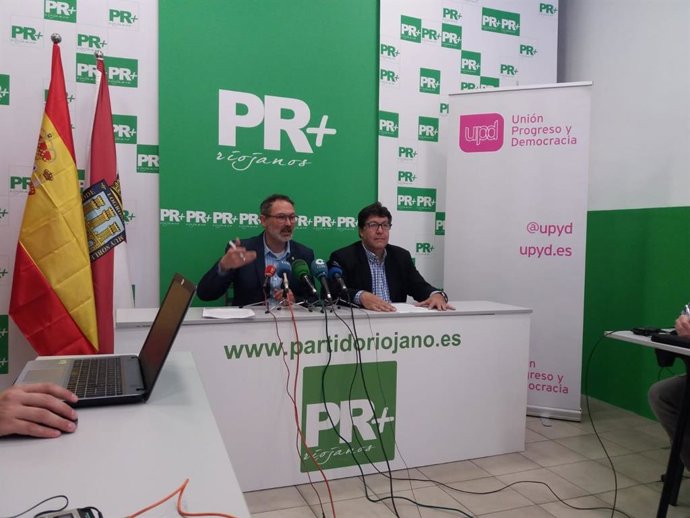 PR+ y UPyD sellan un acuerdo electoral "para sumar y seguir creciendo por La Rio