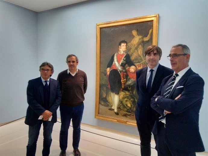 El Fernando VII de Goya sale de un almacén y ya se puede contemplar en el Bellas