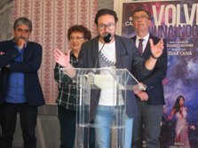 El actor murciano Carlos Santos en la presentación