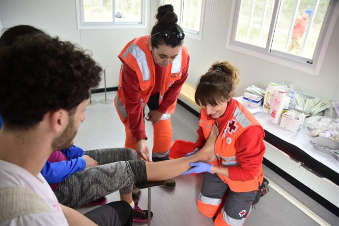 Más de 150 voluntarios de Cruz Roja participarán en el dispositivo de la segunda