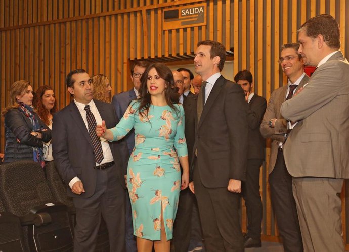 Pablo Casado recibe en Valladolid el premio al 'Mejor Comunicador' que concede l