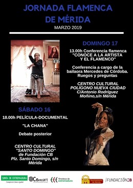 LOLO. La bailaora 'Mercedes de Córdoba' será la protagonista de una jornada flam