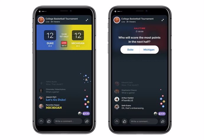 Facebook introduce en sus Watch Party la posibilidad de ver televisión en tiempo