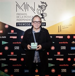 Ruper Ordorikak jaso du Euskarazko Disko Onenaren Etxepare Saria, MIN Sarietan