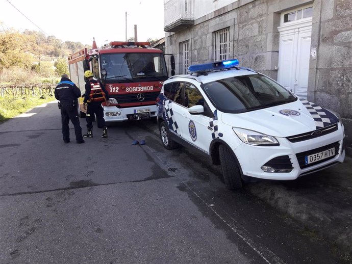 Rescatado un octogenario que se había caído al río Miñor a su paso por Gondomar 