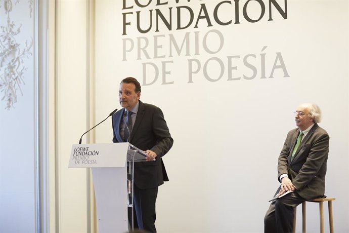 Basilio Sánchez, Premio de Poesía Fundación Loewe 2018: "Los galardones son un e