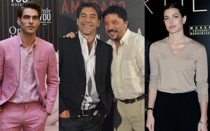 Carlota Casiraghi, Jon Kortajarena, Javier y Carlos Bardem unidos por la causa m