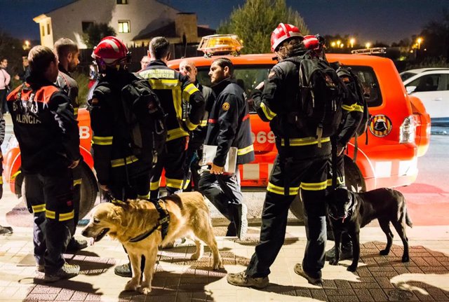 Operativo de búsqueda de los dos niños fallecidos en Godella (Valencia)