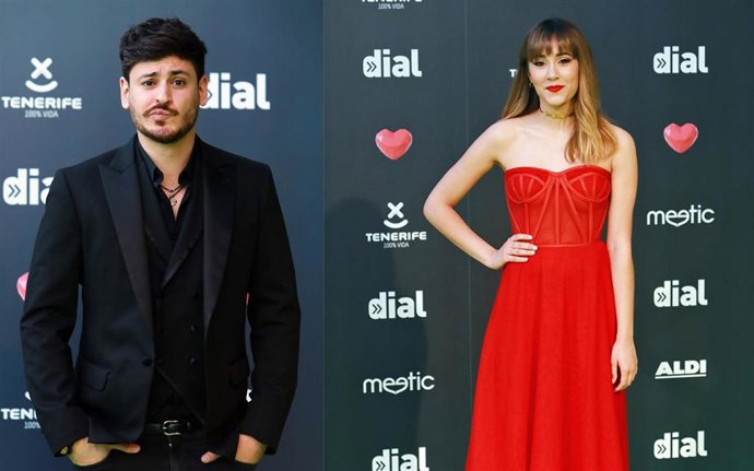 Aitana y Cepeda vuelven a verse las caras en los Premios Cadena Dial