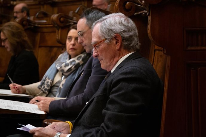 Pleno extraordinario en el Ayuntamiento de Barcelona sobre el estado de la ciuda