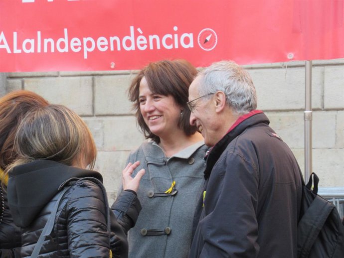 La Presidenta De l'ANC, Elisenda Paluzie