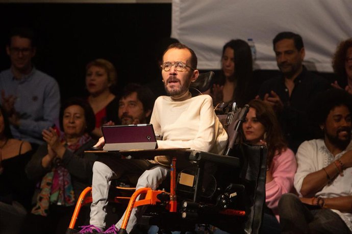 Encuentro programático de Podemos en Alcorcón (Madrid)