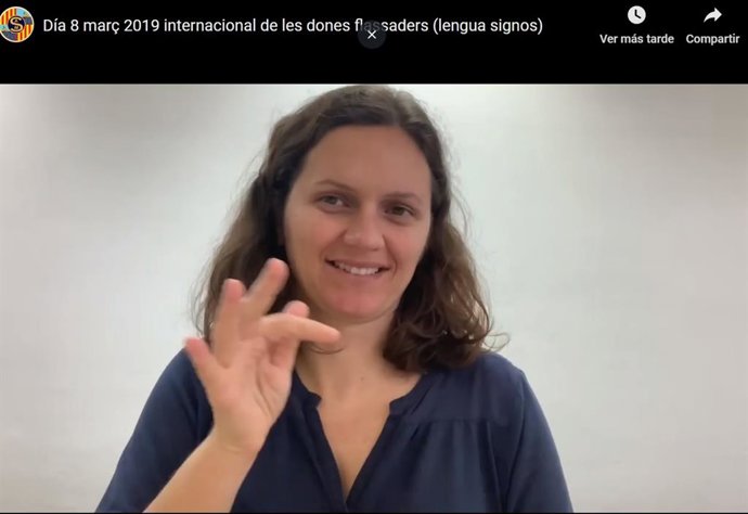 Cort i la Federació de Persones Sordes llancen una iniciativa per fer "més ac