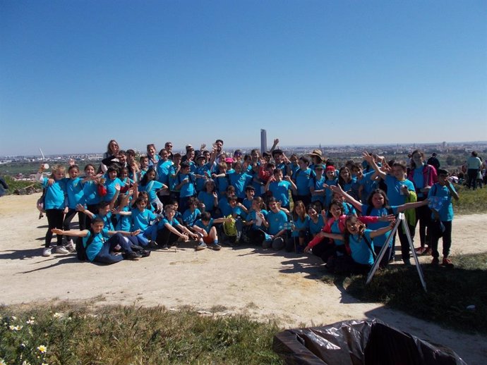Sevilla.- Unos 400 escolares participan en la jornada de actividades medioambien
