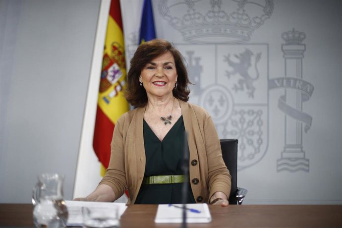 Rueda de prensa tras la reunión del Consejo de Ministros