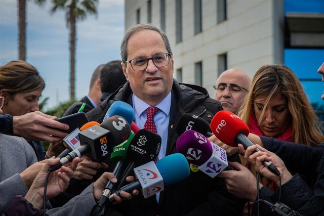 España.- Torra defiende mantener los lazos: "Nunca limitaré la libertad de expre