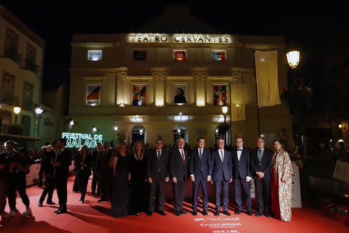 Málaga.- Luis Zahera ejerce de maestro de ceremonias en la inauguración de la 22