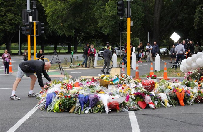 Aftermath of Christchurch mosque attacks in New Zealand