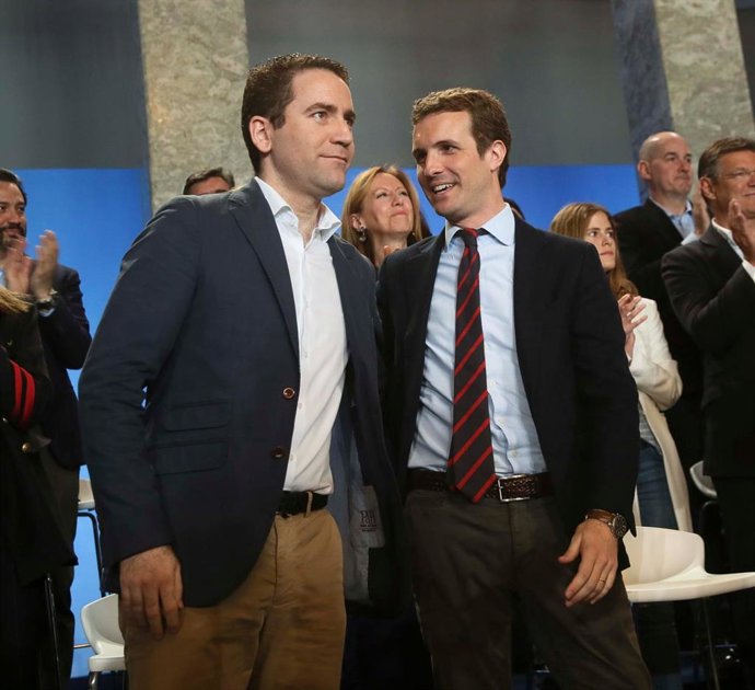 Teodoro García, cabeza de lista de la candidatura del PP murciano al Congreso de