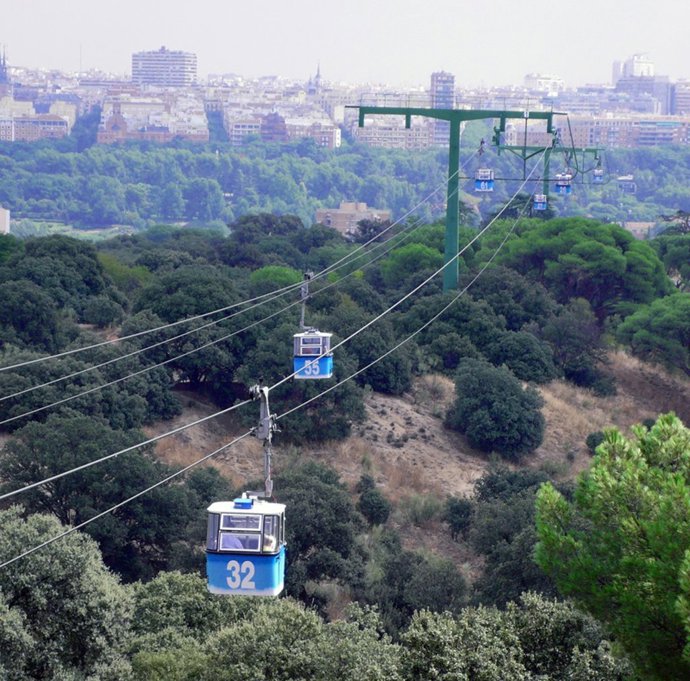 Reabre el Teleférico de Madrid tras casi un mes cerrada para inspecciones técnic