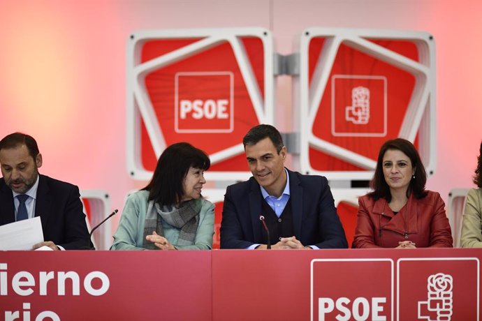Reunió de l'Executiva Federal del PSOE per planificar la campanya de les gener