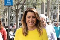 Susana Díaz sobre las listas: "Hemos tendido la mano y no ha sido posible. Tomo nota"