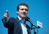 Casado plantea el 28A como un plebiscito para elegir entre Sánchez con los independentistas o el PP