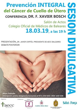 L'AECC organitza aquest dilluns una conferncia sobre la prevenció del cncer de