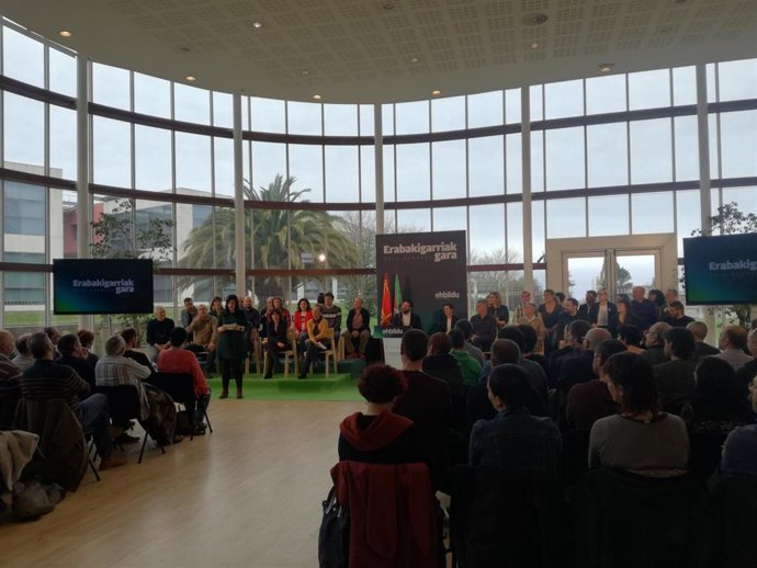 28A.-EH Bildu Dice Ser "Garantía Para Que La Derecha No Avance" Y Que "Al Fascis