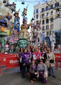 La falla Almirante Cadarso-Conde Altea, premiada por no utilizar estereotipos ni roles sexistas