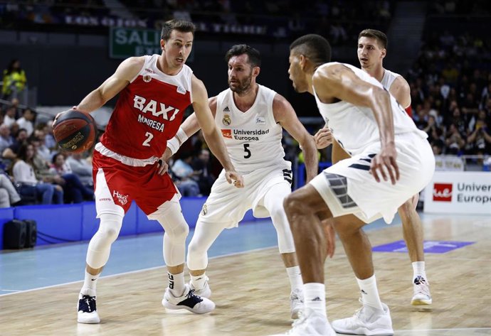 Rudy Fernández, en un partido del Real Madrid.