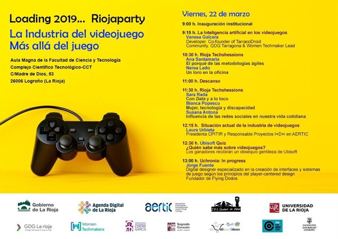 La inteligencia artificial y la industria del videojuego centrarán este viernes 