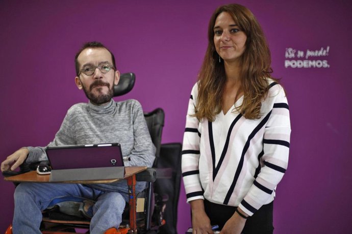 Rueda de prensa de Podemos tras el Consejo de Coordinación del partido