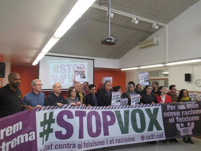 Convocan una manifestación contra Vox este sábado en Barcelona