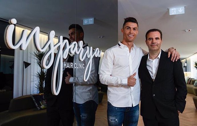 Los fundadores de Insparya, Cristiano Ronaldo y Paulo Ramos
